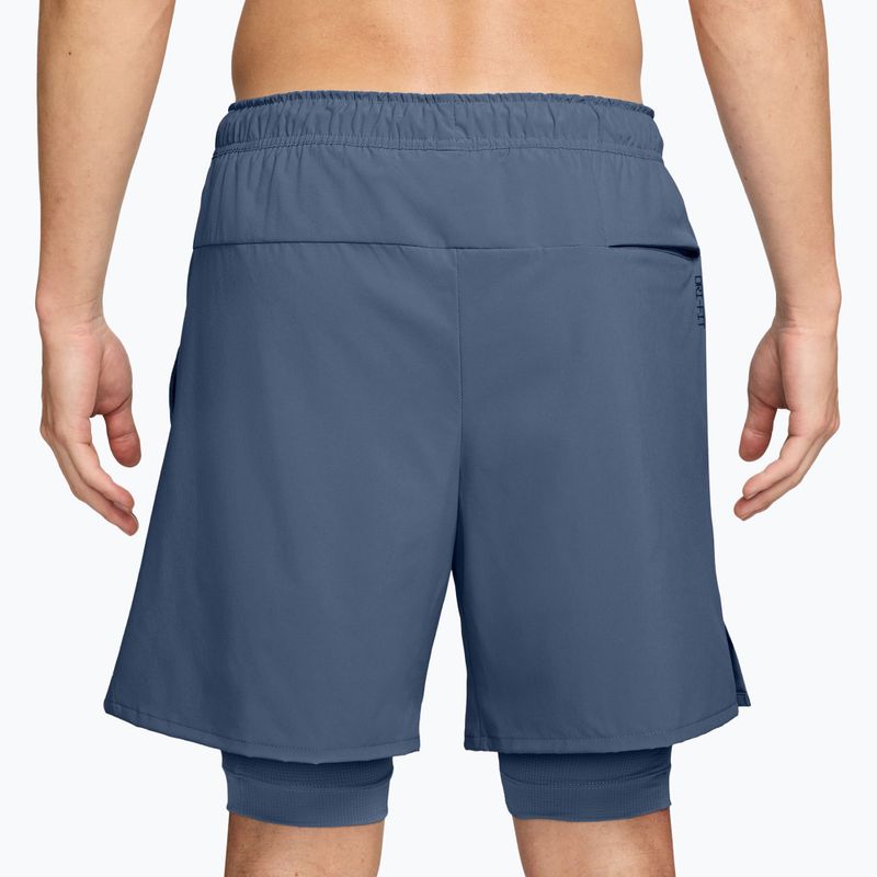 Pantaloni scurți pentru bărbați Nike Unlimited 2in1 Dri-Fit 7" new slate/new slate/black/new slate 2