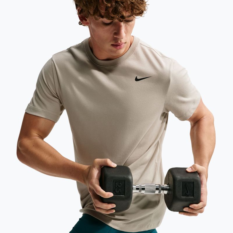 Tricou pentru bărbați Nike Dri-FIT cream li/black 4