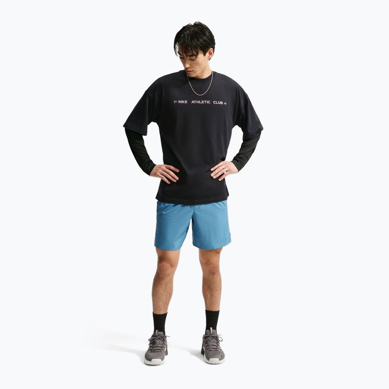 Tricou de antrenament bărbați Nike N.A.C. black/purple smoke 2