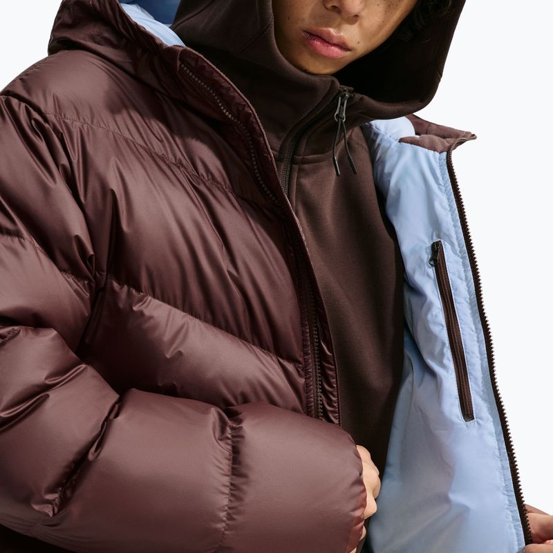 Geacă cu puf pentru bărbați Nike Windrunner light chocolate/light chocolate/white 8