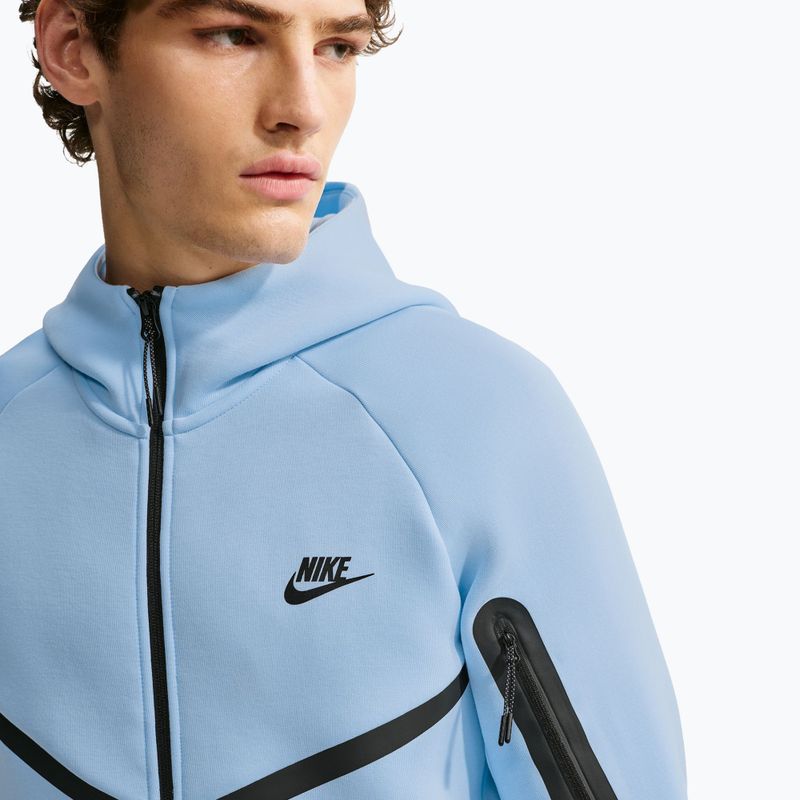 Bluză pentru bărbați Nike Tech Windrunner Full Zip ice blue/black 5