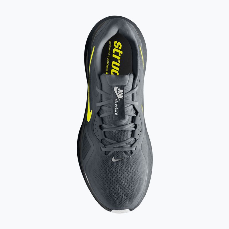 Încălțăminte de alergare pentru bărbați Nike Structure 26 Cool Grey/Dark Smoke Grey/Lemon Venom 2