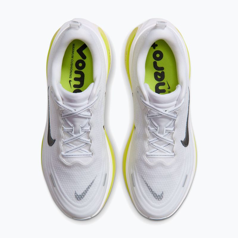 Încălțăminte de alergare pentru bărbați Nike Vomero Plus white/lemon venom/electric yellow/black 4