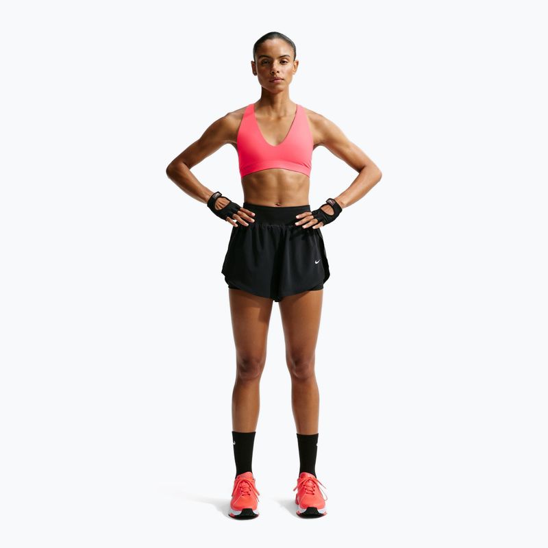 Sutien de antrenament Nike Indy Strappy laser crimson/black 2