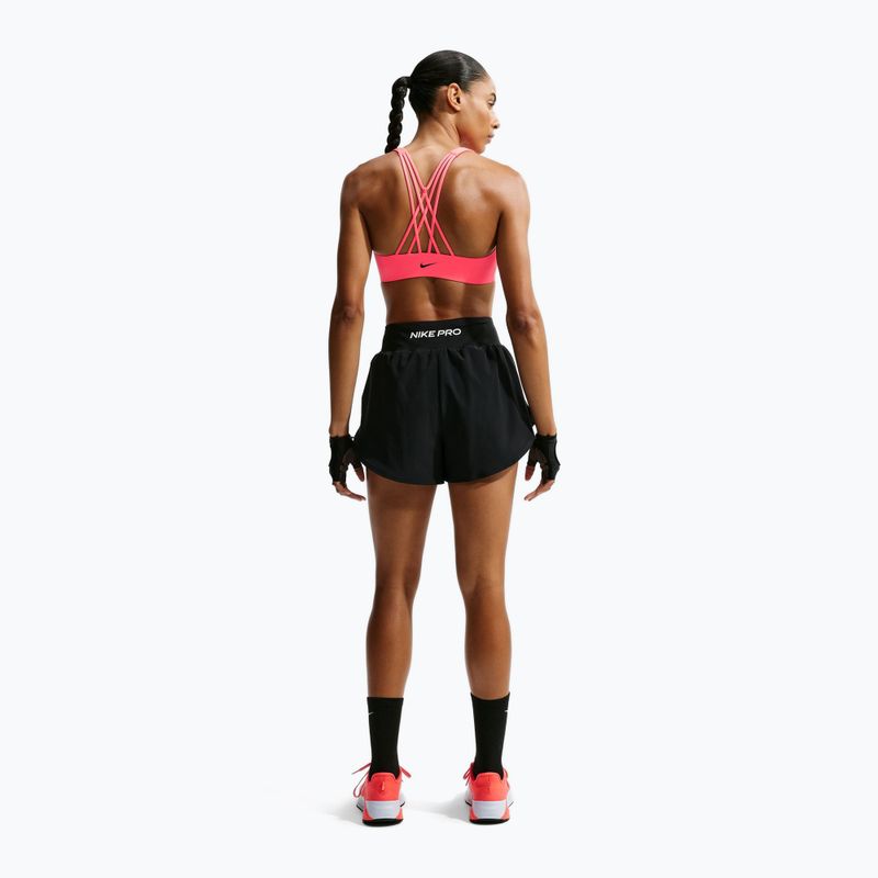 Sutien de antrenament Nike Indy Strappy laser crimson/black 3