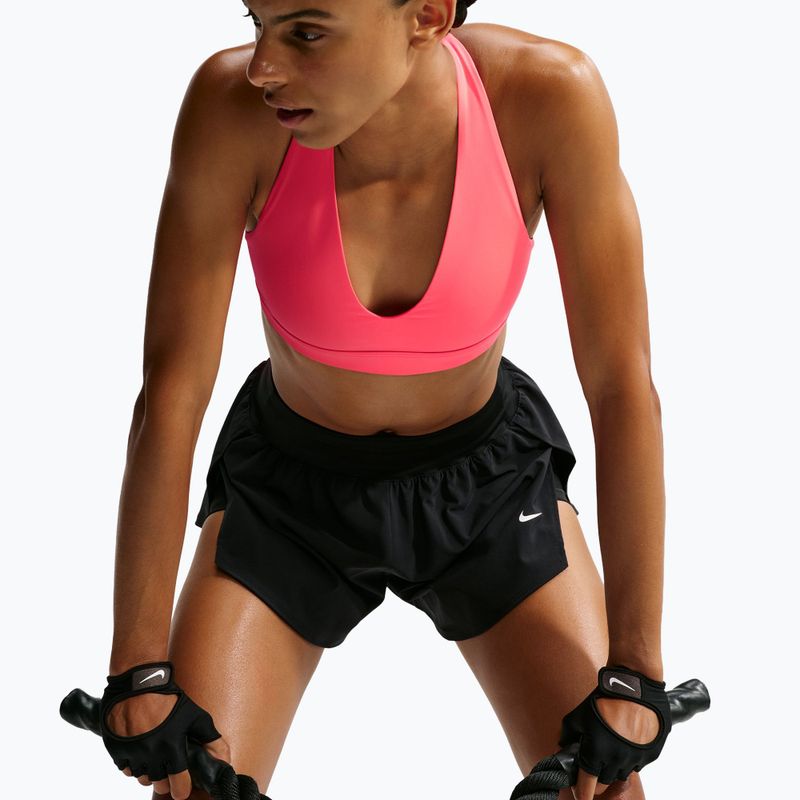 Sutien de antrenament Nike Indy Strappy laser crimson/black 4