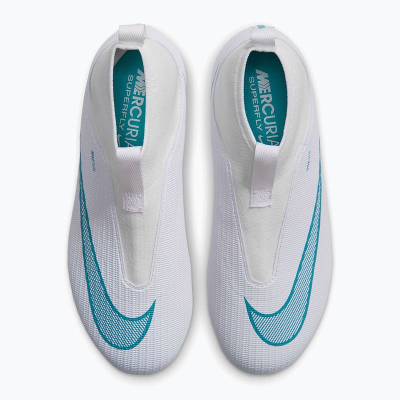 Încălțăminte de fotbal pentru copii Nike Mercurial Superfly 11 Academy Jr MG white/dusty cactus 5