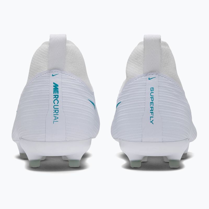 Încălțăminte de fotbal pentru copii Nike Mercurial Superfly 11 Academy Jr MG white/dusty cactus 4