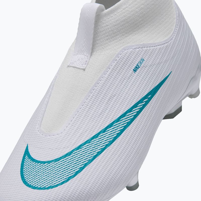 Încălțăminte de fotbal pentru copii Nike Mercurial Superfly 11 Academy Jr MG white/dusty cactus 6