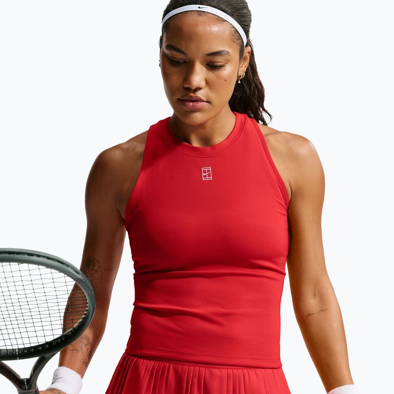 Tricou de tenis pentru copii Nike Court Advantage university red/white 4