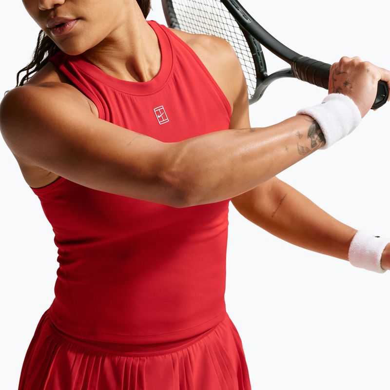 Tricou de tenis pentru copii Nike Court Advantage university red/white 6