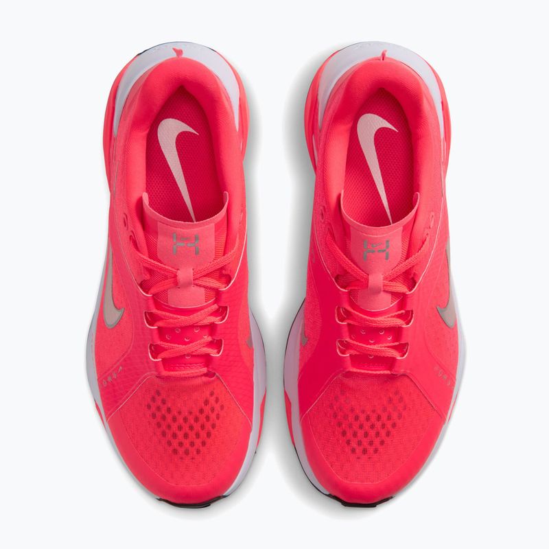 Încălțăminte de antrenament pentru femei Nike Hybrid RN laser crimson/metallic silver 3