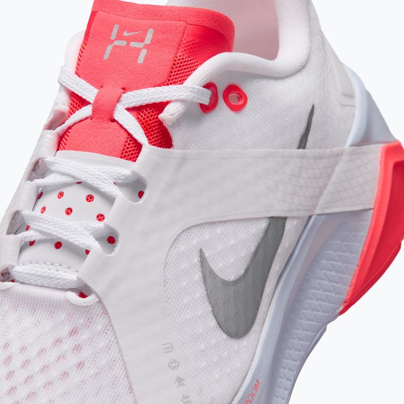Încălțăminte de antrenament pentru femei Nike Hybrid RN white/laser crimson/metallic silver 5