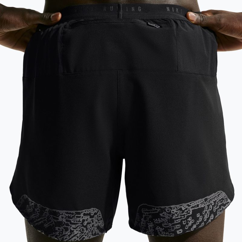 Pantaloni scurți de alergare pentru bărbați Nike Stride black 6