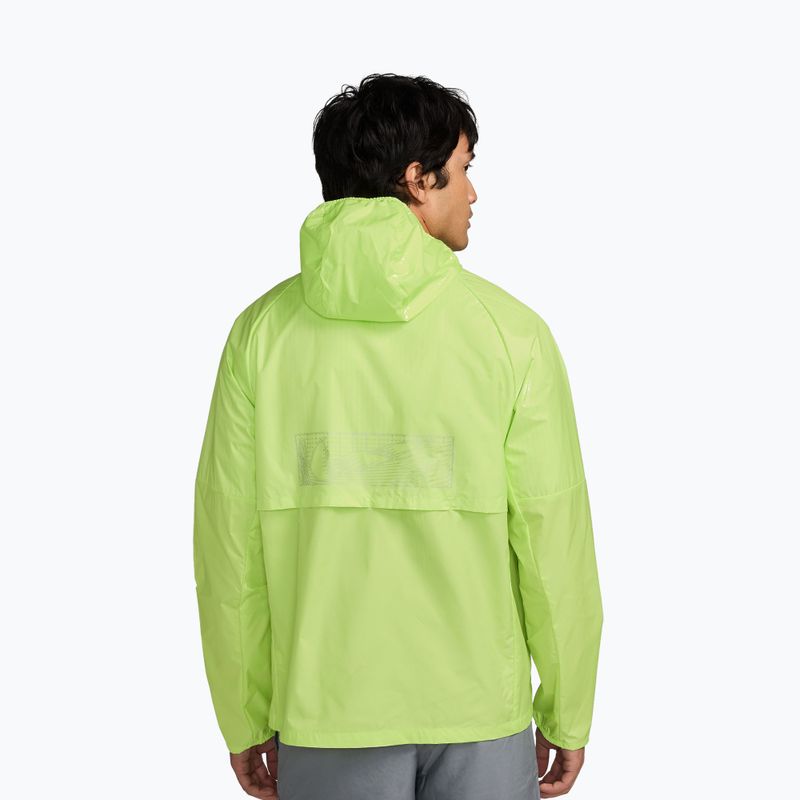 Geacă de alergare pentru bărbați Nike Miler Therma-Fit Repel Winterized light lemon twist/black 2