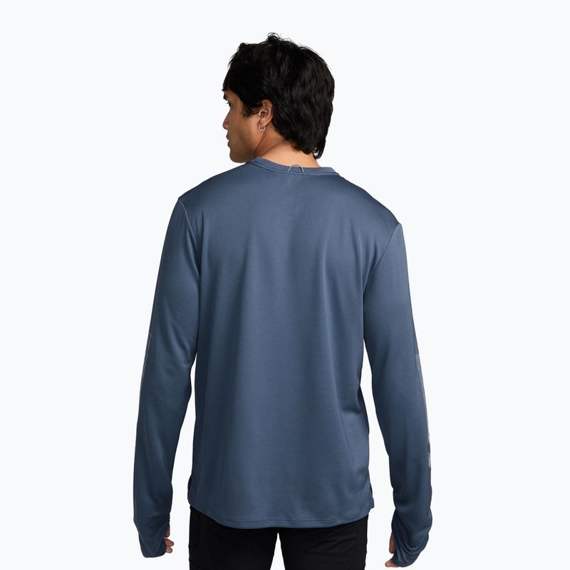 Longsleeve de alergare pentru bărbați Nike Miler new slate 2