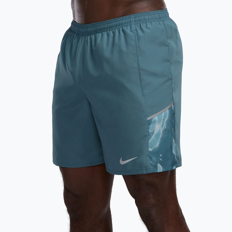 Pantaloni scurți de alergare pentru bărbați Nike Miler smokey blue/cerulean 3