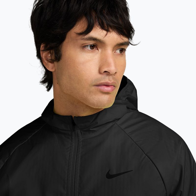 Geacă de alergare pentru bărbați Nike Miler Therma-Fit Repel Winterized black/black 3