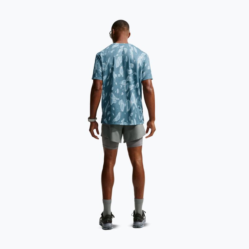 Tricou de alergare pentru bărbați Nike Miler Dri-Fit UV smokey blue 3