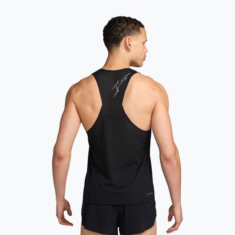 Tricou de alergare pentru bărbați Nike AeroSwift black 2