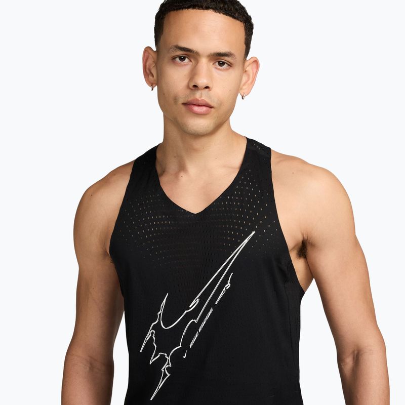 Tricou de alergare pentru bărbați Nike AeroSwift black 3
