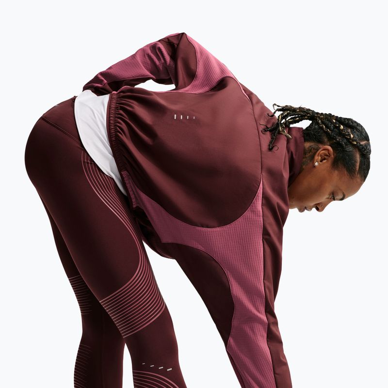 Geacă de alergare pentru femei Nike Swift Mystic Dates/Pink Smoke 6