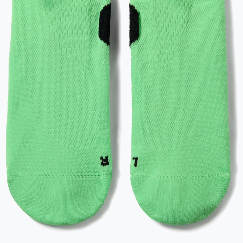 Șosete Nike Run Midweight illusion green/black 3