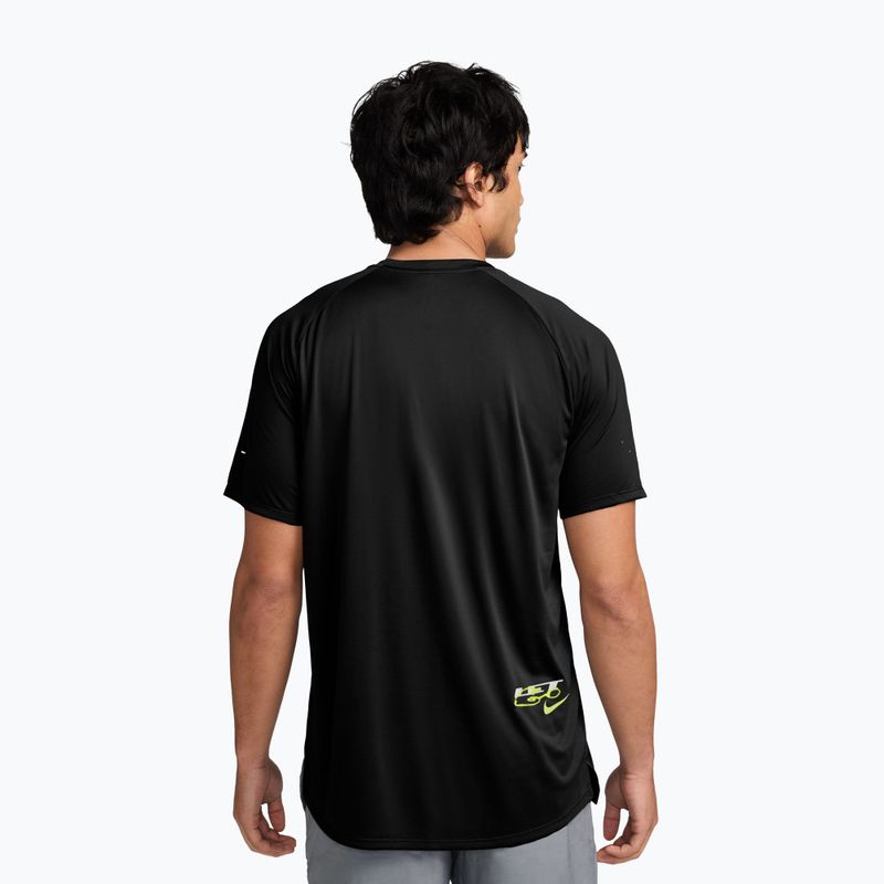 Tricou de alergare pentru bărbați Nike Stride Let Go Dri-FIT ADV black 2