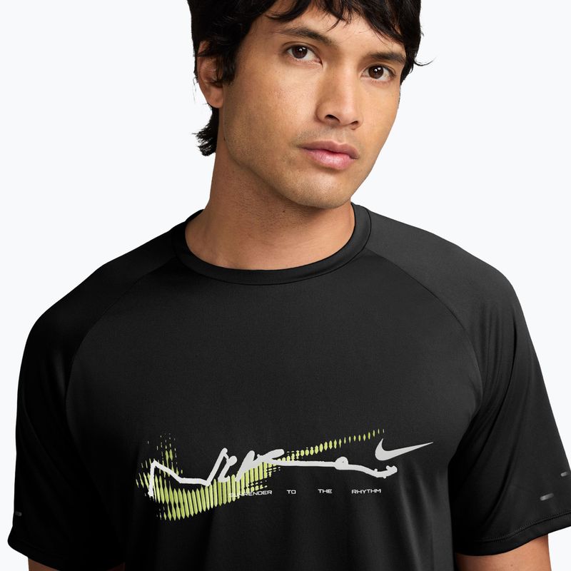 Tricou de alergare pentru bărbați Nike Stride Let Go Dri-FIT ADV black 3