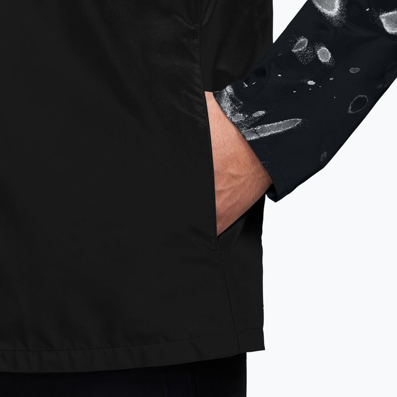 Geacă de alergare pentru bărbați Nike Miler Repel UV Printed black/black 3
