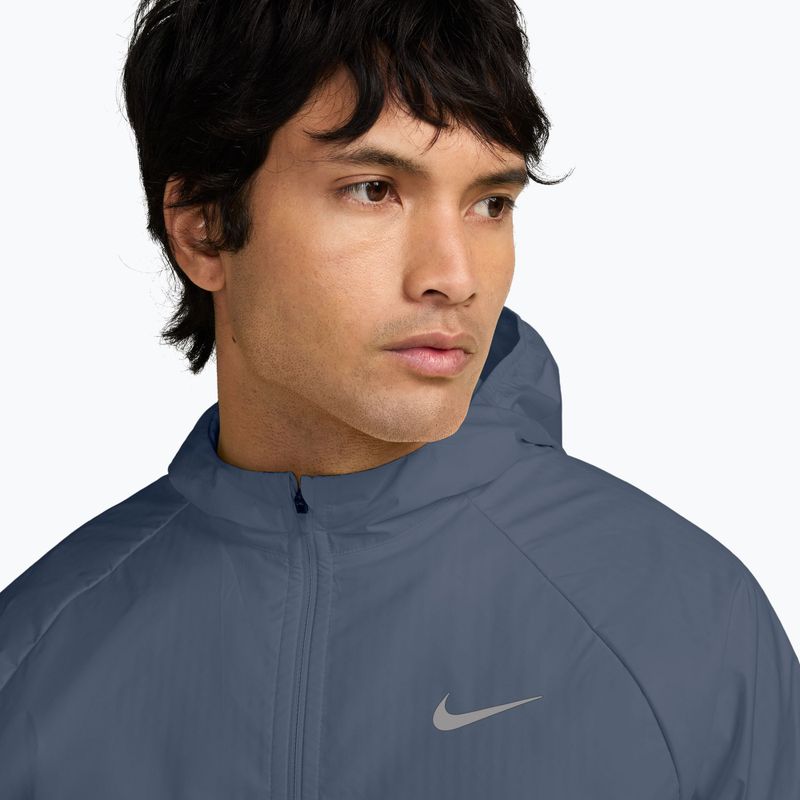 Geacă de alergare pentru bărbați Nike Miler Therma-Fit Repel Winterized new slate/black 3