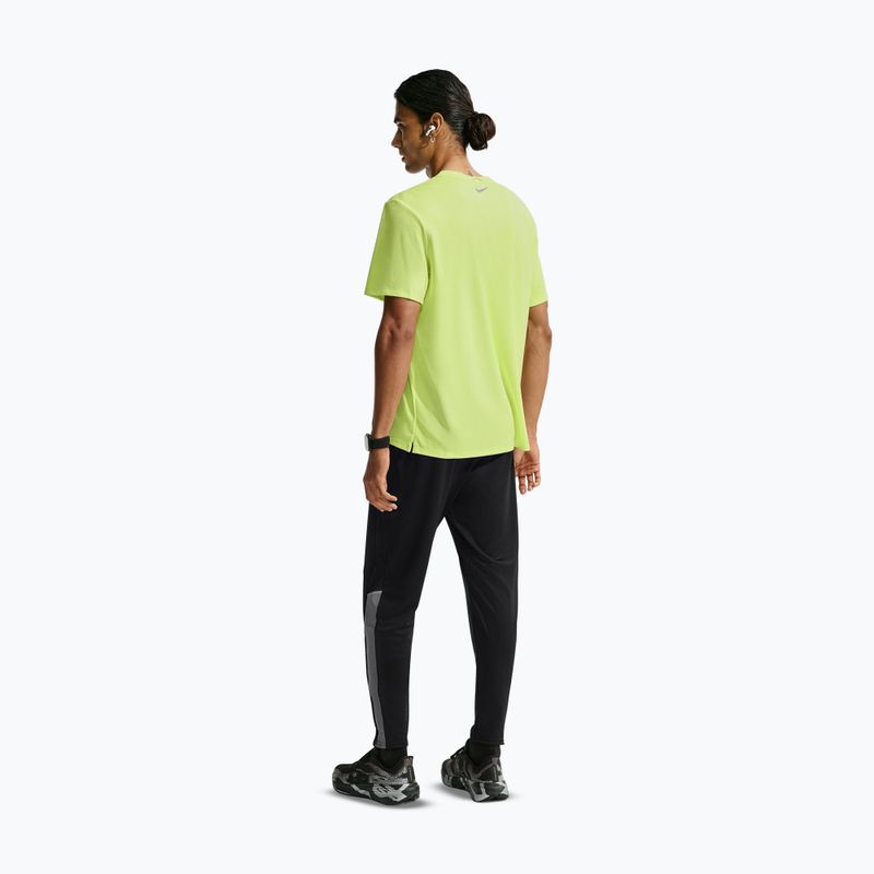 Tricou de alergare pentru bărbați Nike Miler light lemon twist 3