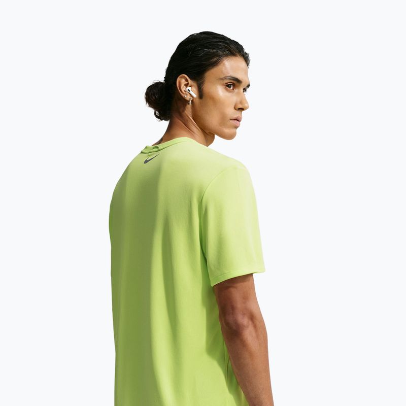 Tricou de alergare pentru bărbați Nike Miler light lemon twist 5