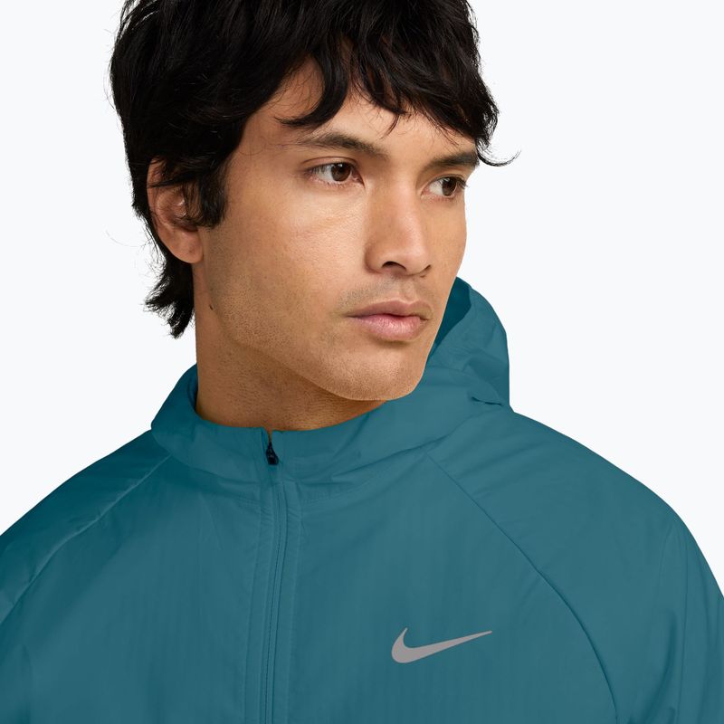 Geacă de alergare pentru bărbați Nike Miler Therma-Fit Repel Winterized bright spruce/black 3