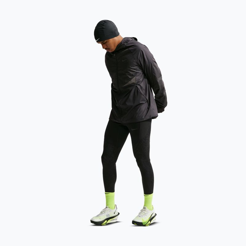 Colanți de alergare pentru bărbați Nike Stride Dri-FIT Winterized black/black 2
