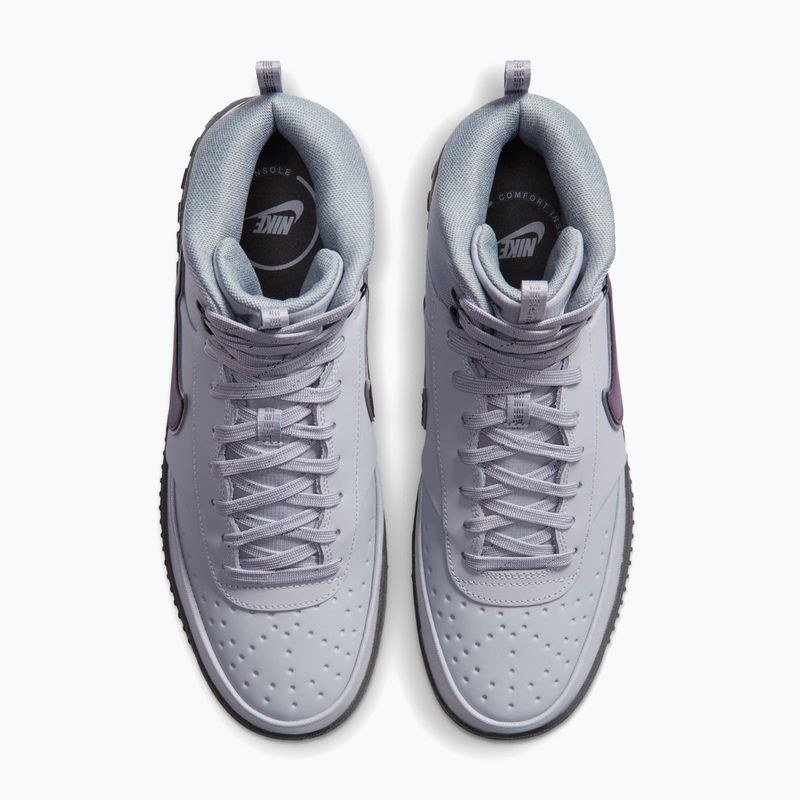 Încălțăminte pentru bărbați Nike Court Vision Mid SE wolf grey/iron grey/black/mahogany 3