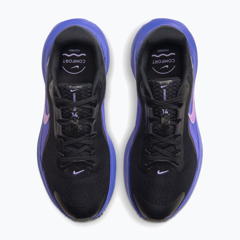 Încălțăminte de alergare pentru femei Nike Downshifter 14 black/persian violet/vivid purple 3