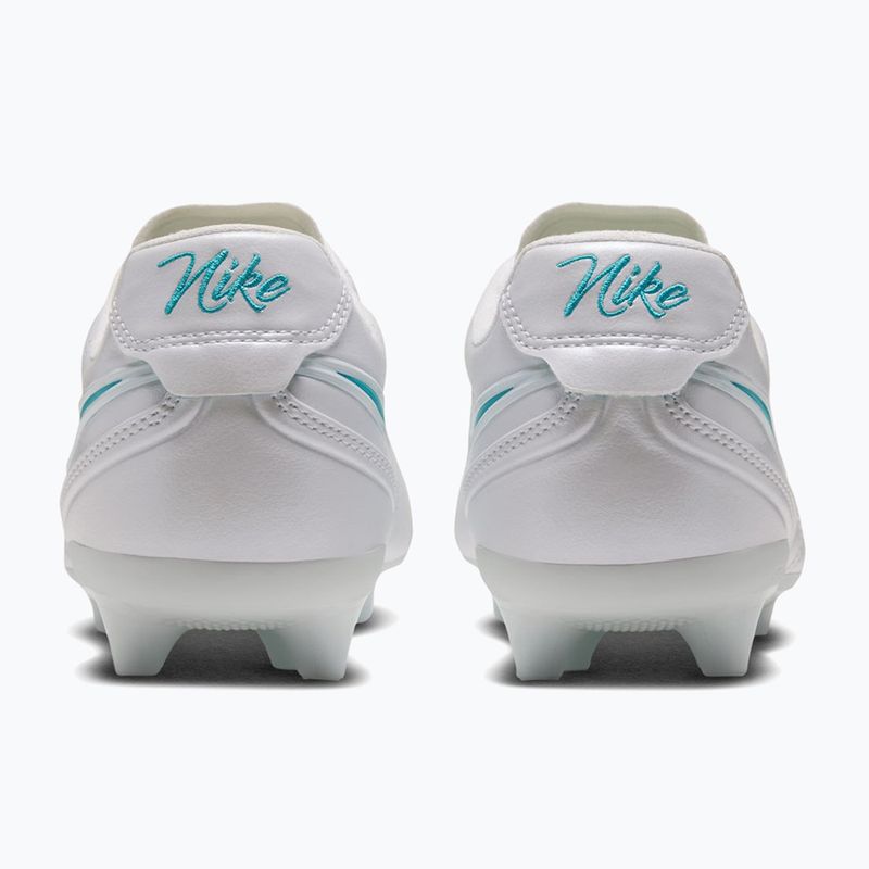 Încălțăminte de fotbal pentru bărbați Nike Tiempo Ligera Pro AG white/white/dusty cactus 2