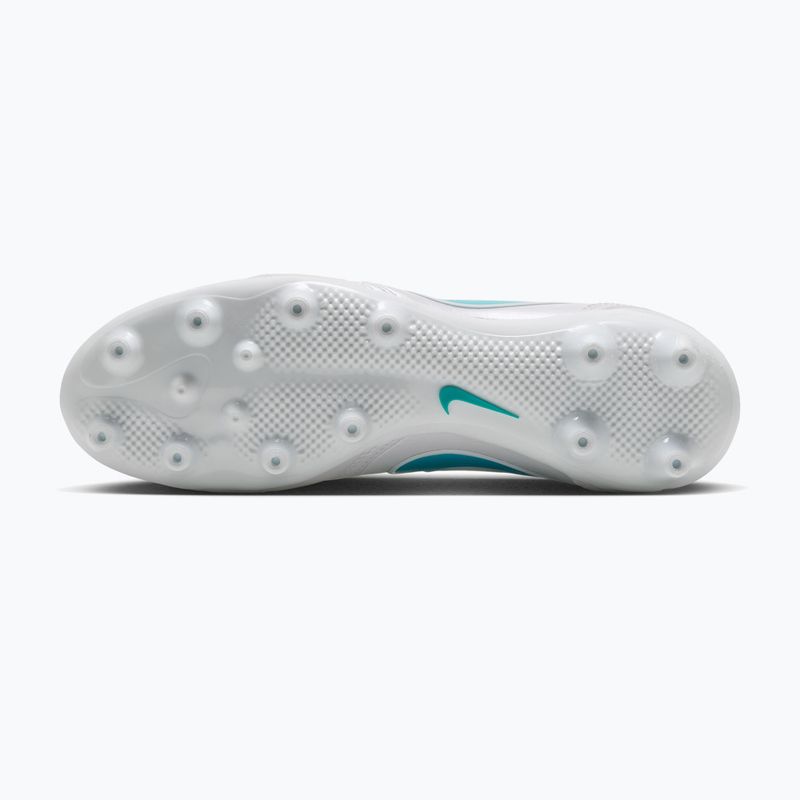 Încălțăminte de fotbal pentru bărbați Nike Tiempo Ligera Pro AG white/white/dusty cactus 4
