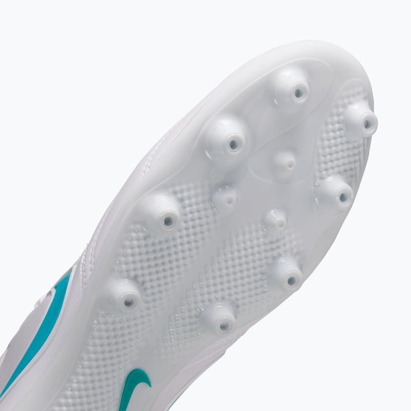 Încălțăminte de fotbal pentru bărbați Nike Tiempo Ligera Pro AG white/white/dusty cactus 6