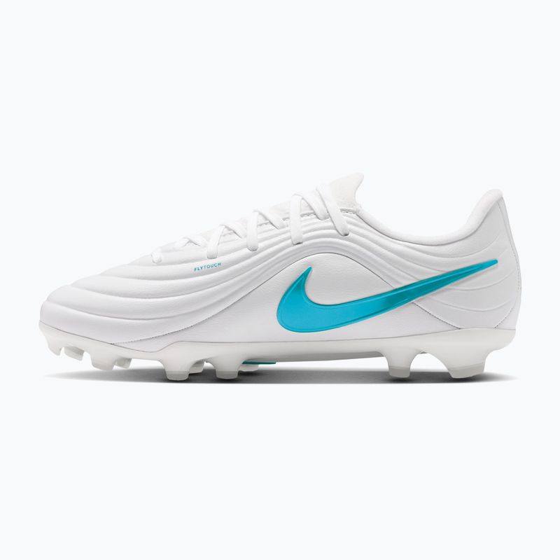 Încălțăminte de fotbal pentru copii Nike Tiempo Maestro Academy Jr FG/MG white/white/dusty cactus 2