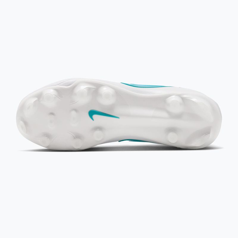 Încălțăminte de fotbal pentru copii Nike Tiempo Maestro Academy Jr FG/MG white/white/dusty cactus 3