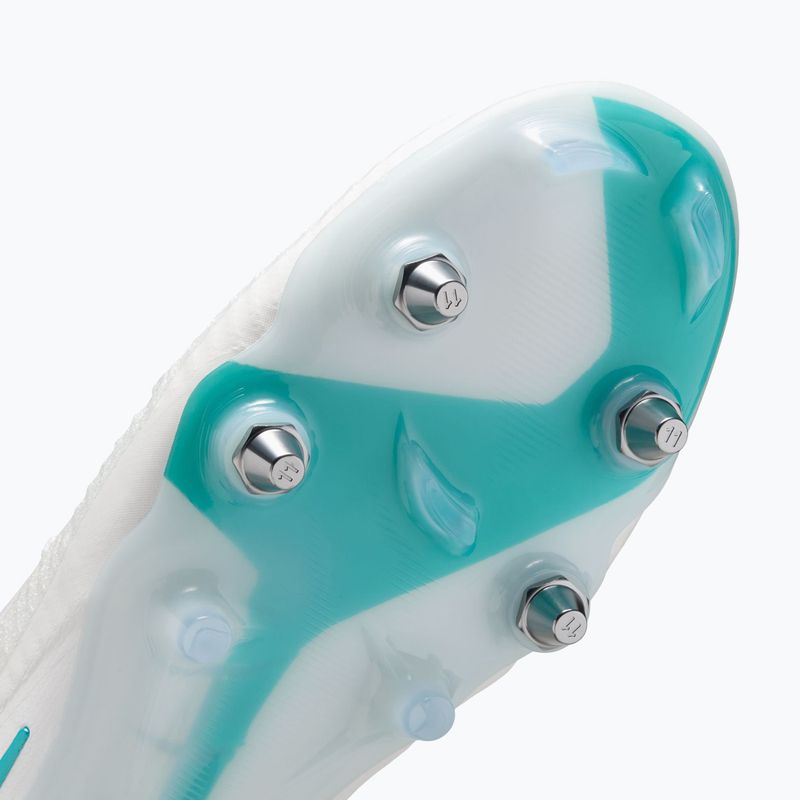 Încălțăminte de fotbal pentru bărbați Nike Phantom 6 Low Elite SG white/white/dusty cactus 6