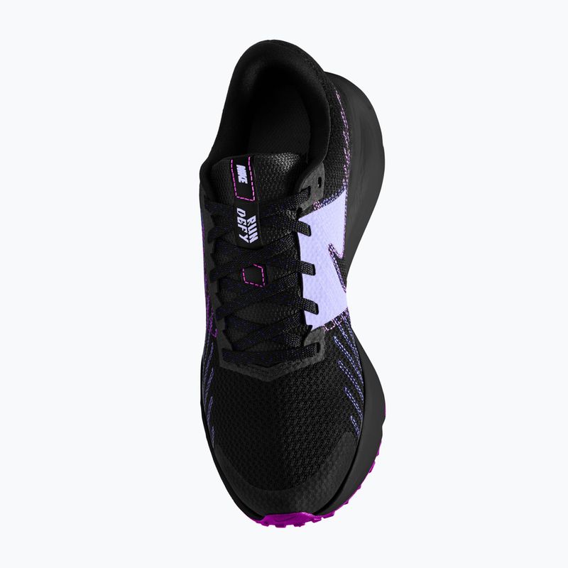 Încălțăminte de alergare pentru femei Nike Run Defy black/persian violet/purple pulse 4