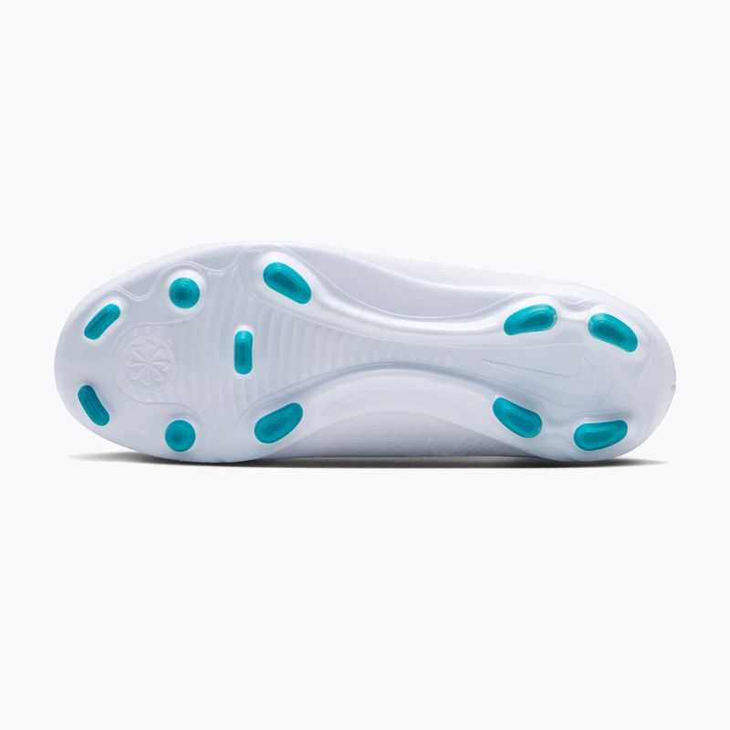 Încălțăminte de fotbal pentru copii Nike Mercurial Vapor 17 Club Jr MG white/dusty cactus 4