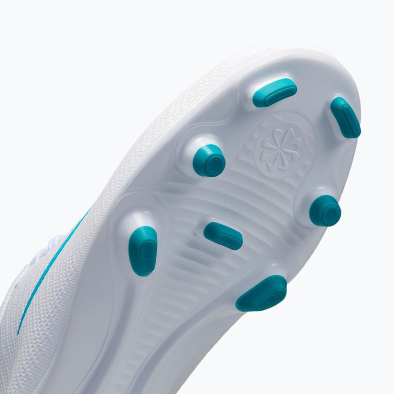 Încălțăminte de fotbal pentru copii Nike Mercurial Vapor 17 Club Jr MG white/dusty cactus 7