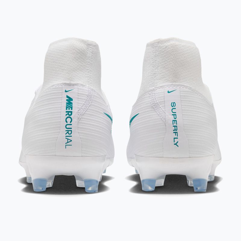 Încălțăminte de fotbal pentru bărbați Nike Mercurial Superfly 11 Academy MG white/dusty cactus 2