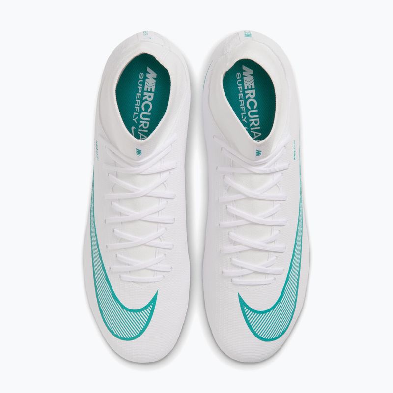 Încălțăminte de fotbal pentru bărbați Nike Mercurial Superfly 11 Academy MG white/dusty cactus 3