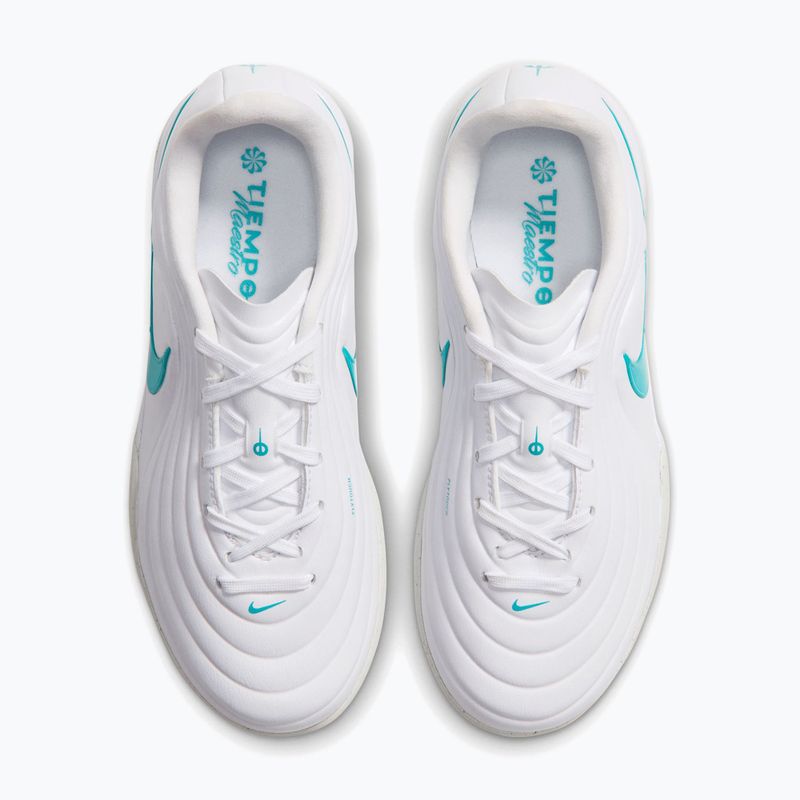 Încălțăminte de fotbal pentru copii Nike Tiempo Maestro Academy Jr TF white/white/dusty cactus 3
