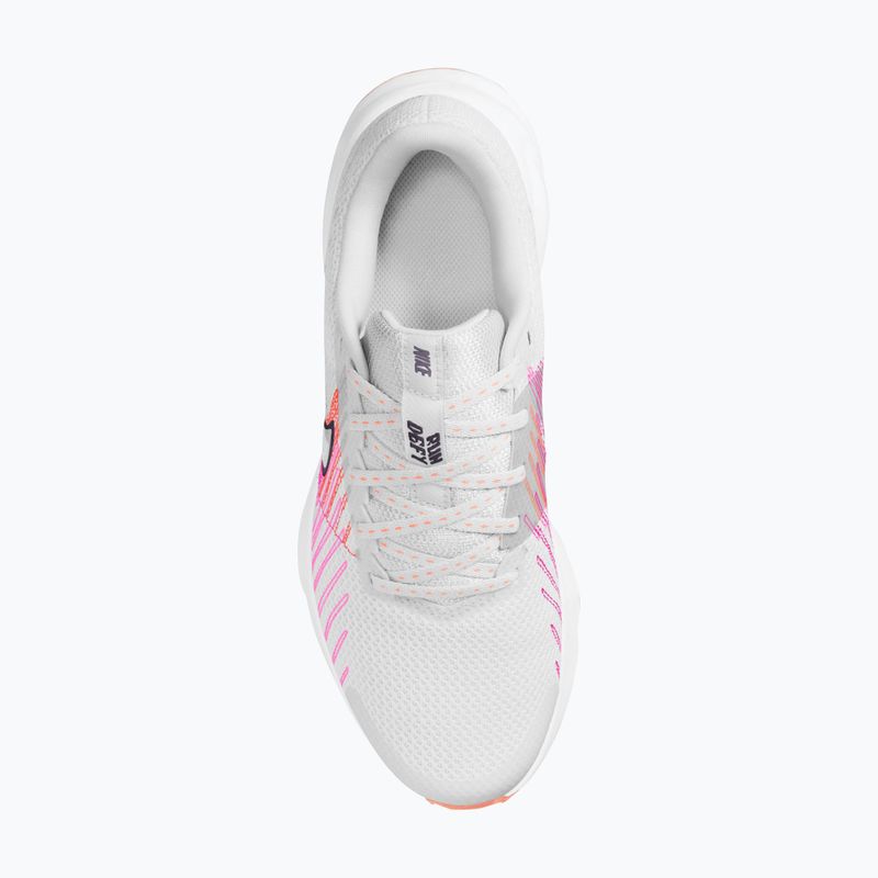 Încălțăminte de alergare pentru femei Nike Run Defy white/hyper pink/crimson bliss/gridiron 4